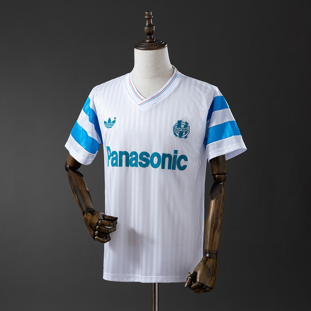 Camisola Olympique de Marselha Principal 90/91 Retro