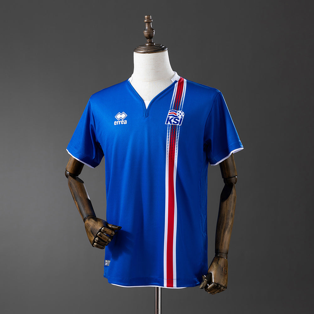 Camisola Islândia Principal 16/17 Retro
