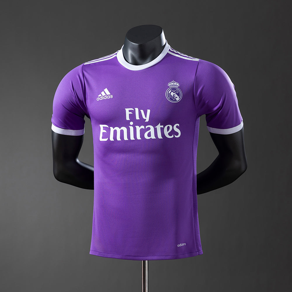 Camisola Real Madrid Alternativa 16/17 Retro - Versão Jogador