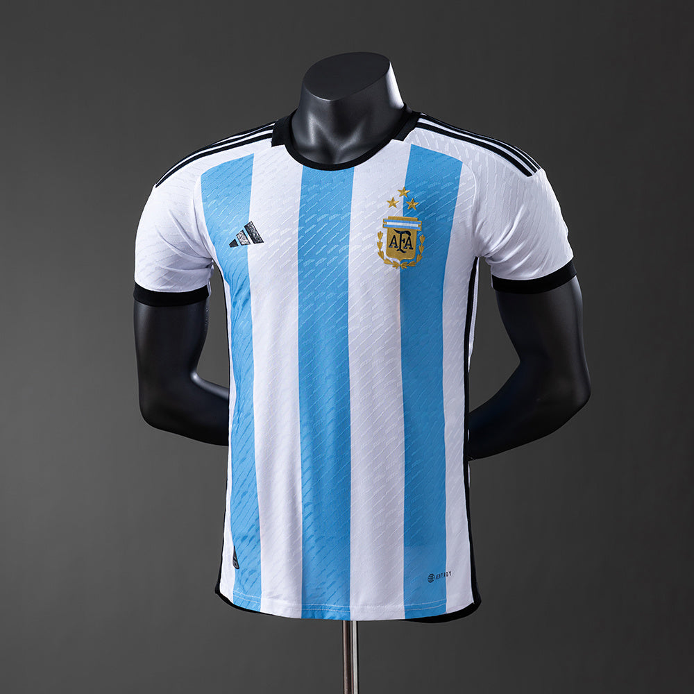 Camisola Argentina Principal 22/23 Retro - Versão Jogador