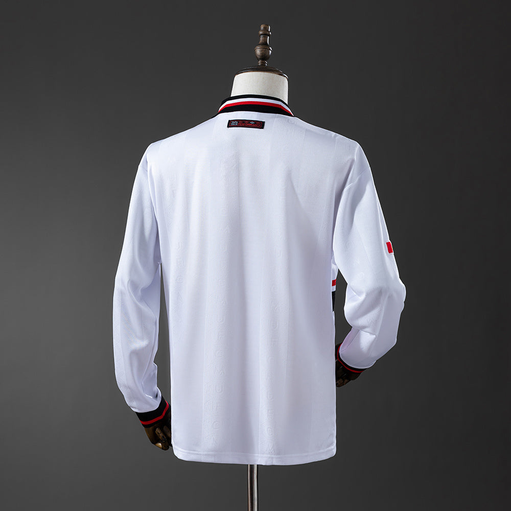 Camisola Manchester United Alternativa 98/99 Retro - Manga Comprida