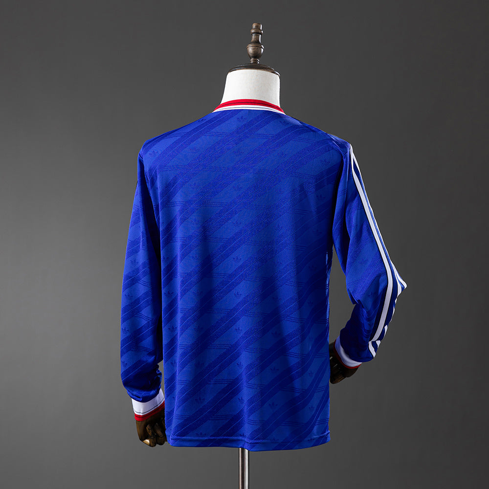 Camisola Manchester United Terceira 86/88 Retro - Manga Comprida
