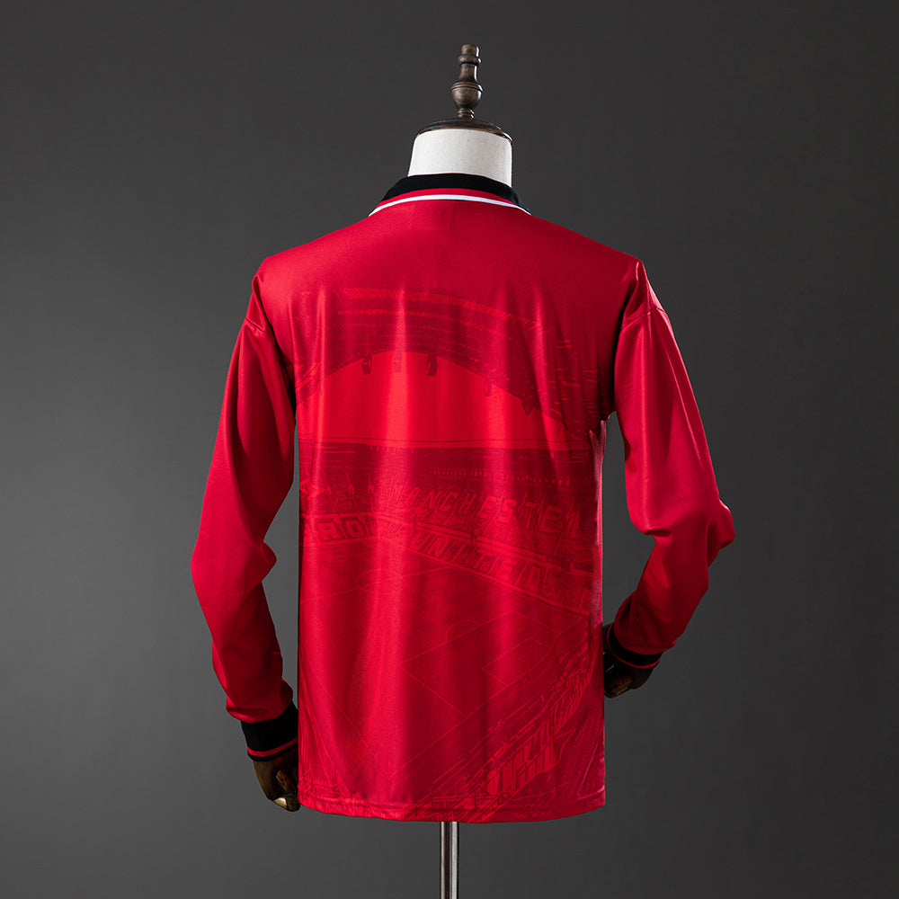 Camisola Manchester United Principal 94/96 Retro - Manga Comprida