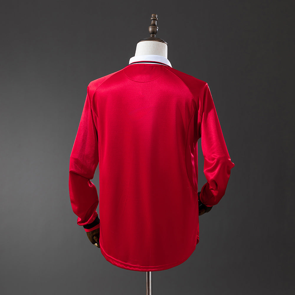Camisola Manchester United Principal 99/00 Retro - Manga Comprida