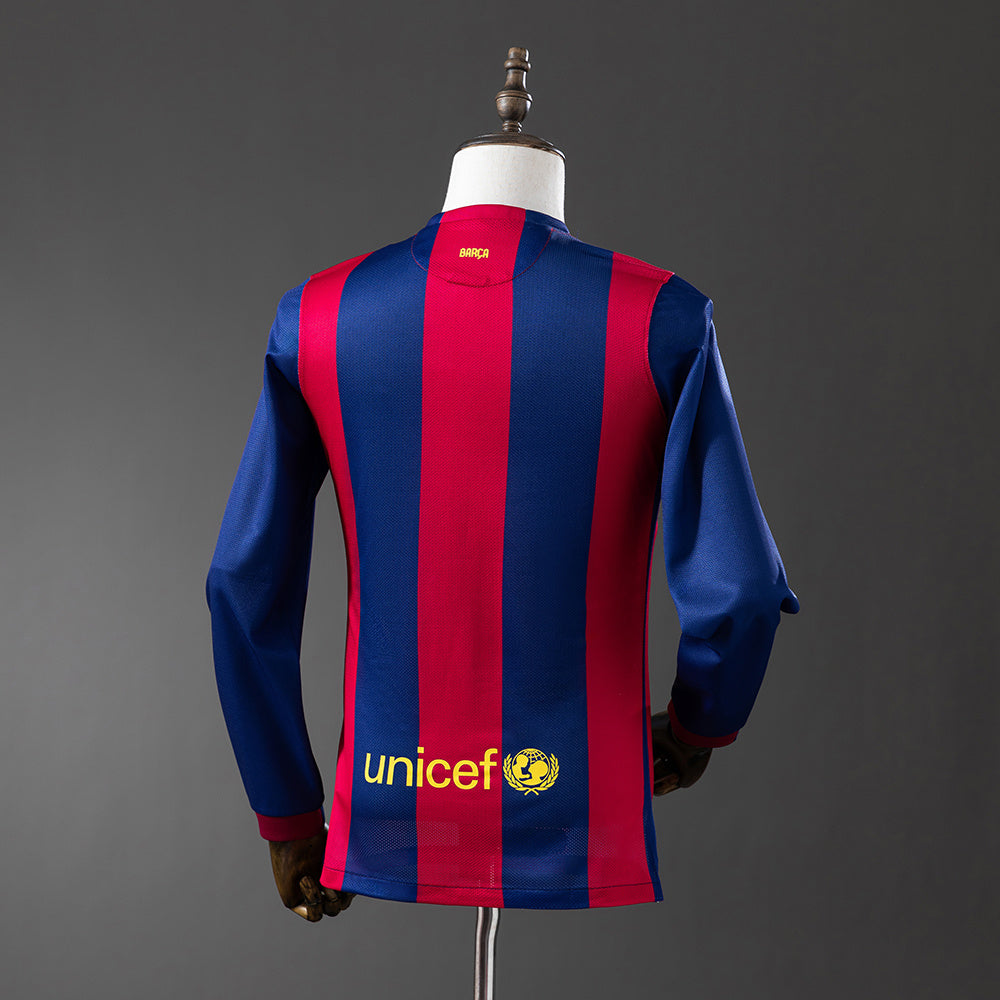 Camisola Barcelona Principal 14/15 Retro - Manga Comprida