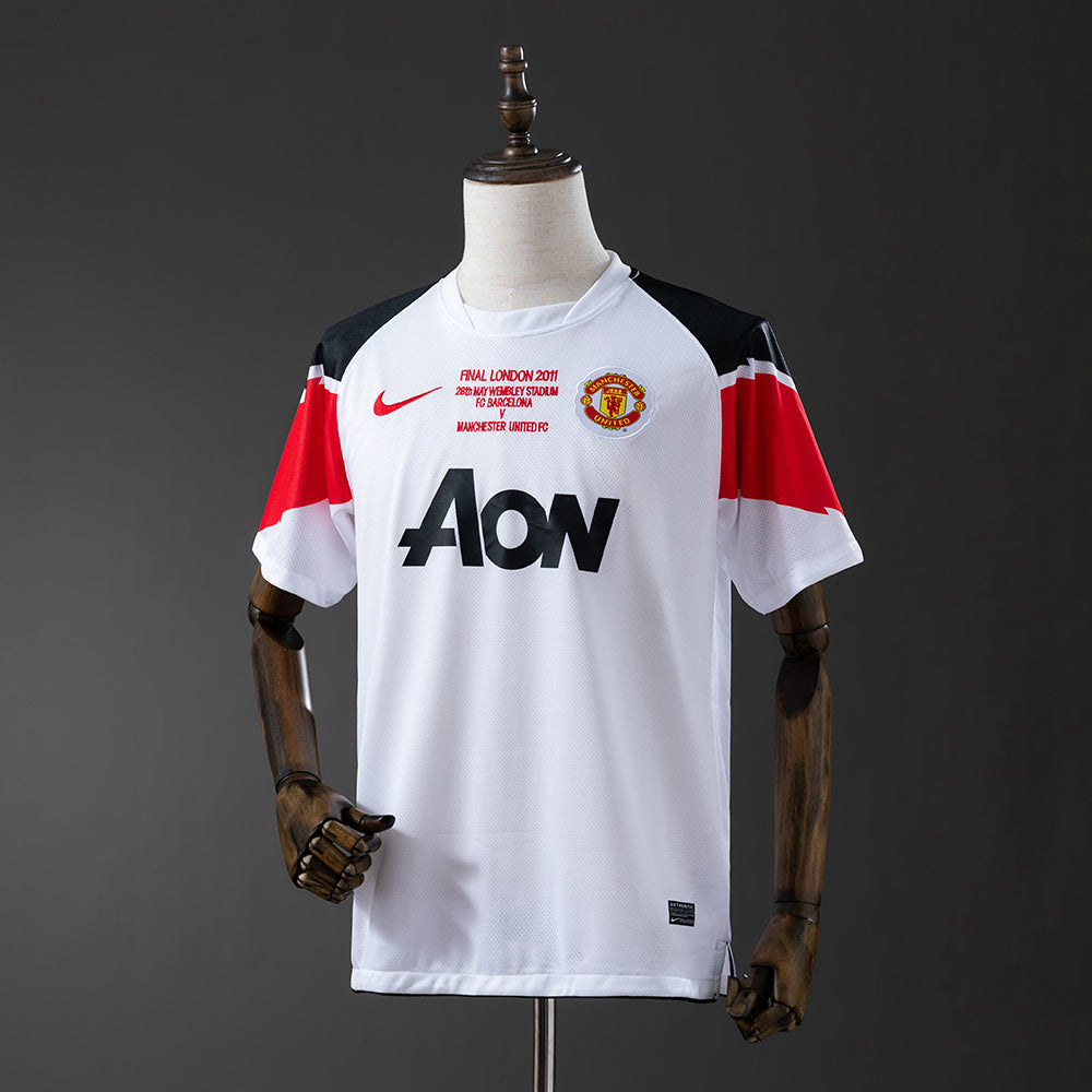 Camisola Manchester United Alternativa Edição Especial Liga dos Campeões 10/11 Retro