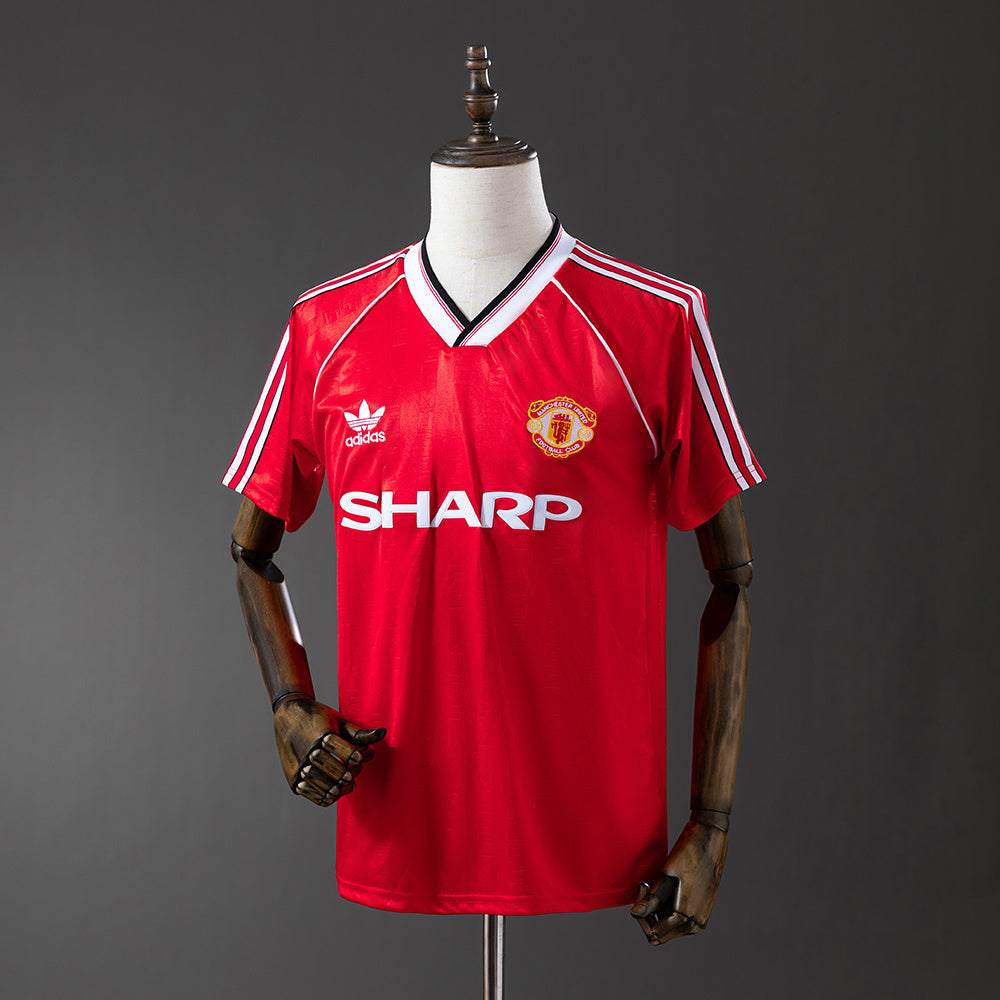 Camisola Manchester United Principal 84/85 Retro