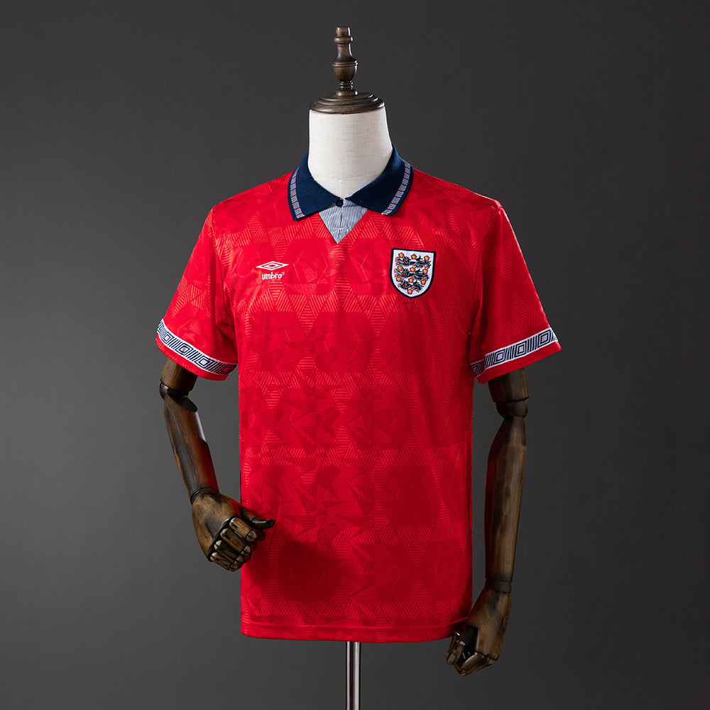 Camisola Inglaterra Alternativa 90/91 Retro