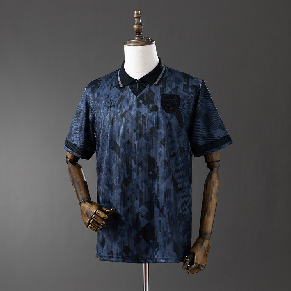Camisola Inglaterra Preta 90/91 Retro