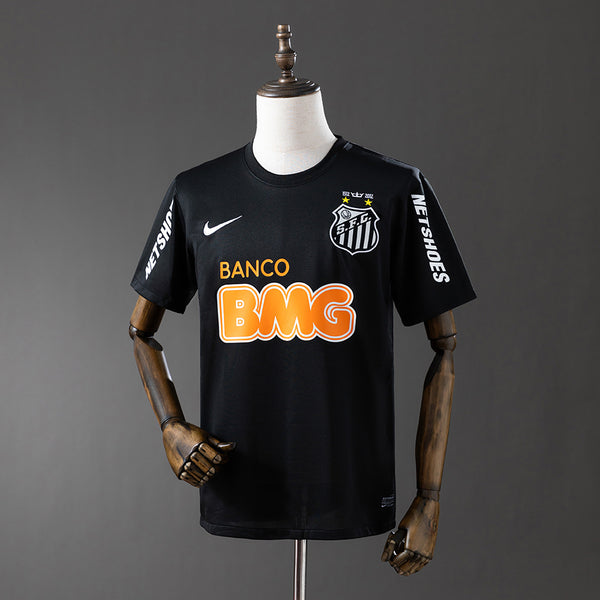 Camisola Santos Preta 12/13 Retro