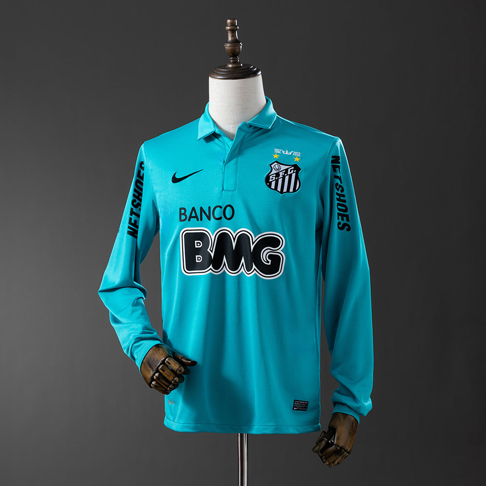 Camisola Santos Terceira 12/13 Retro - Manga Comprida