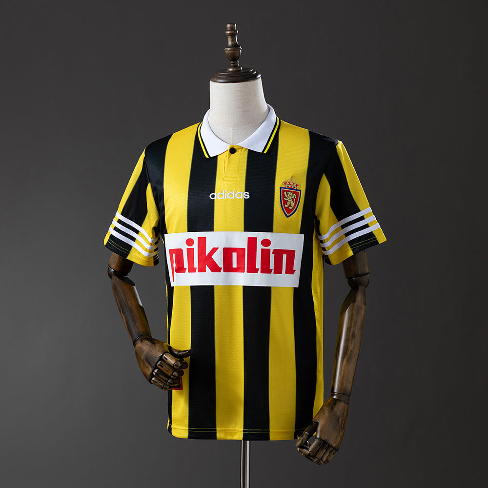 Camisola Real Zaragoza Terceira 95/96 Retro