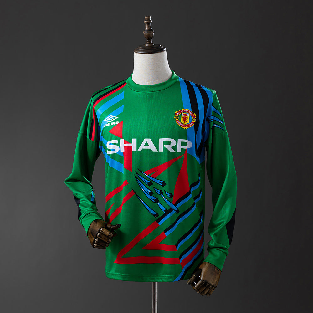Camisola Manchester United Guarda-Redes 92/94 Retro - Manga Comprida