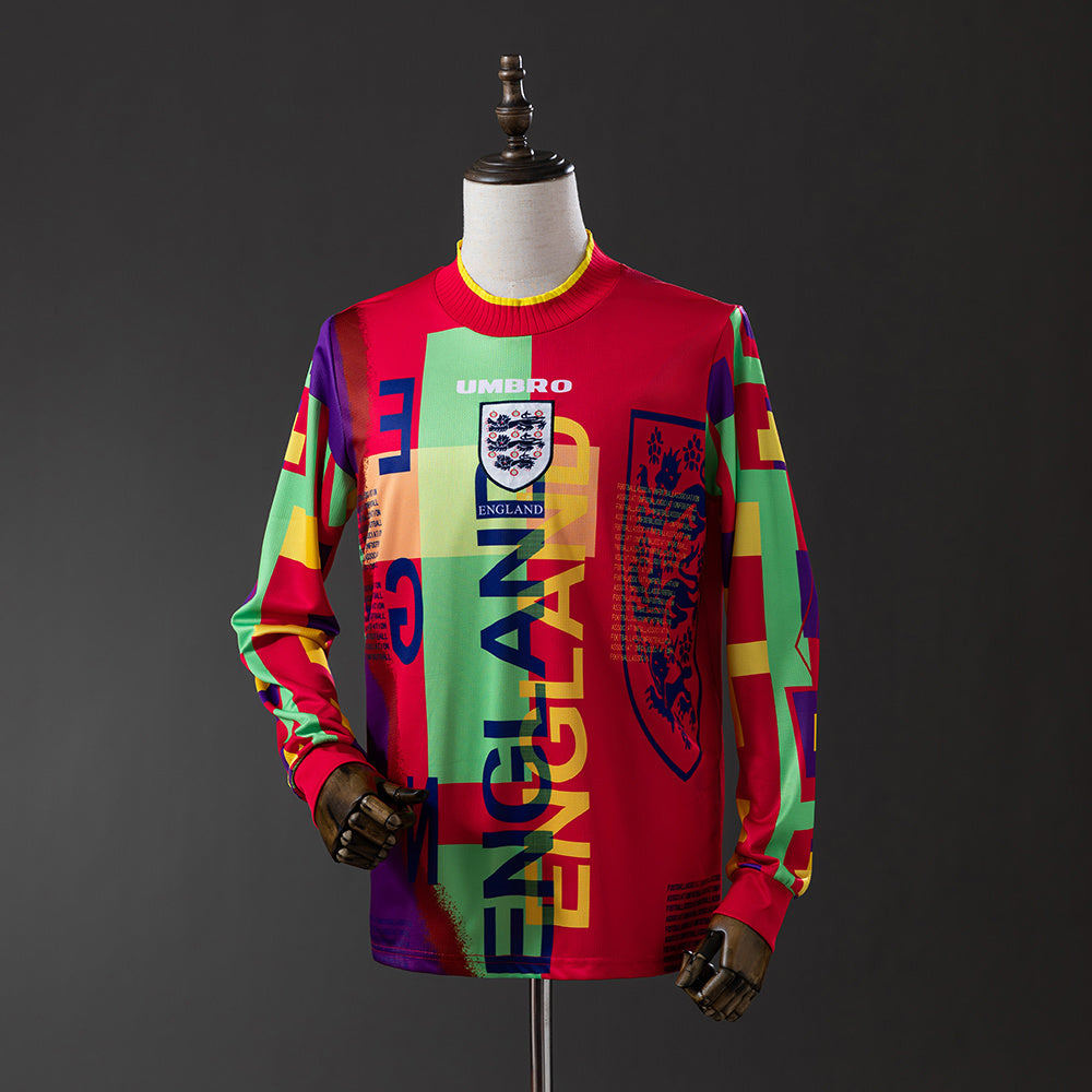 Camisola Inglaterra Guarda-Redes 96/97 Retro - Manga Comprida