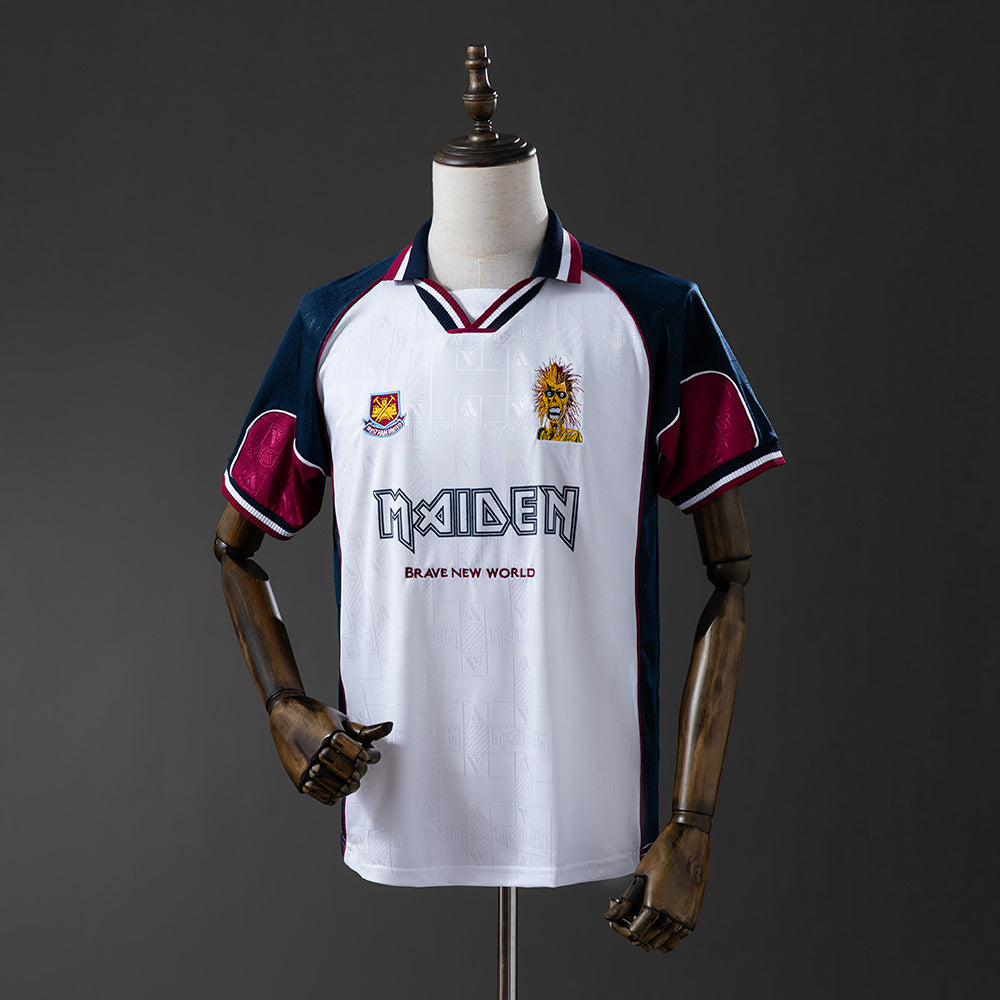 Camisola West Ham United x Iron Maiden Alternativa 99/00 Retro
