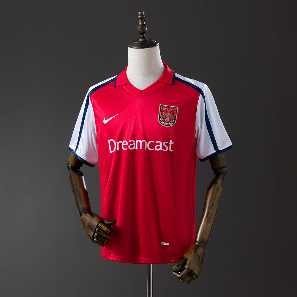 Camisola Arsenal Principal 01/02 Retro