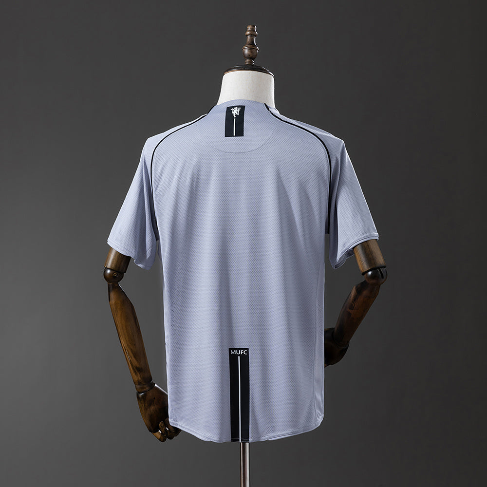 Camisola Manchester United Guarda-Redes Cinzenta 07/08 Retro