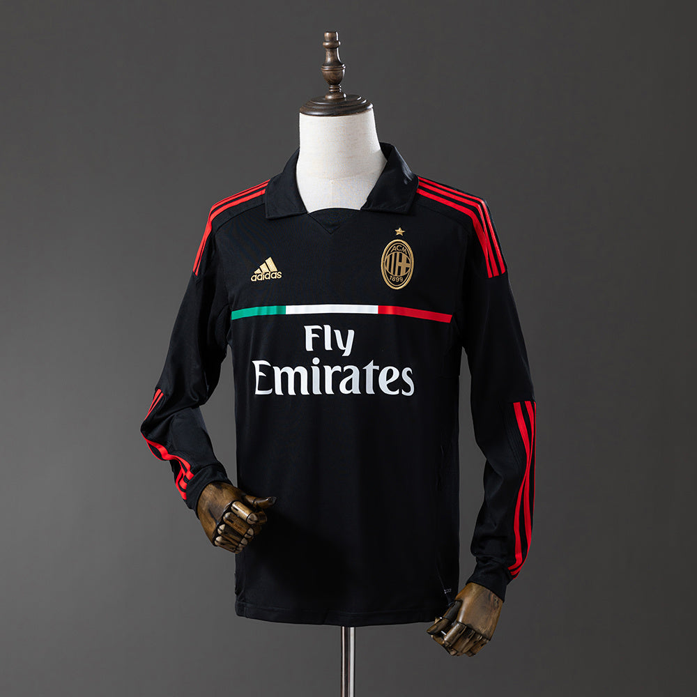 Camisola AC Milan Terceira 11/12 Retro - Manga Comprida
