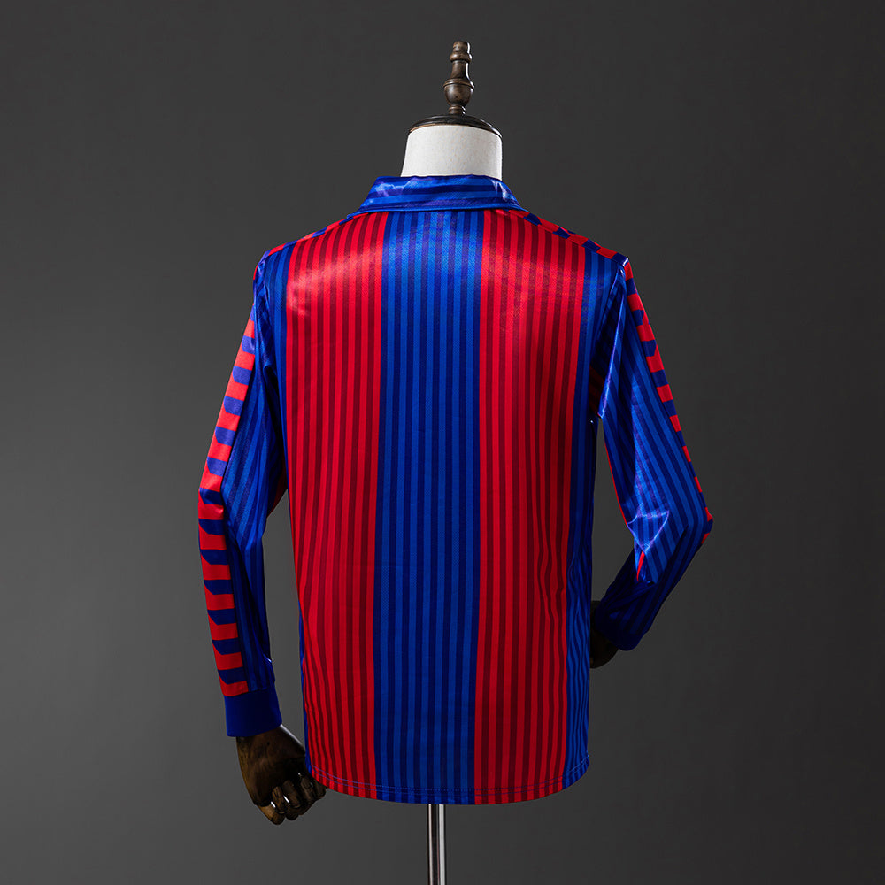 Camisola Barcelona Principal 92/93 Retro - Manga Comprida