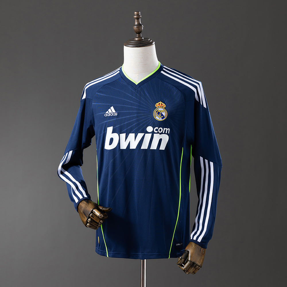 Camisola Real Madrid Alternativa 10/11 Retro - Manga Comprida