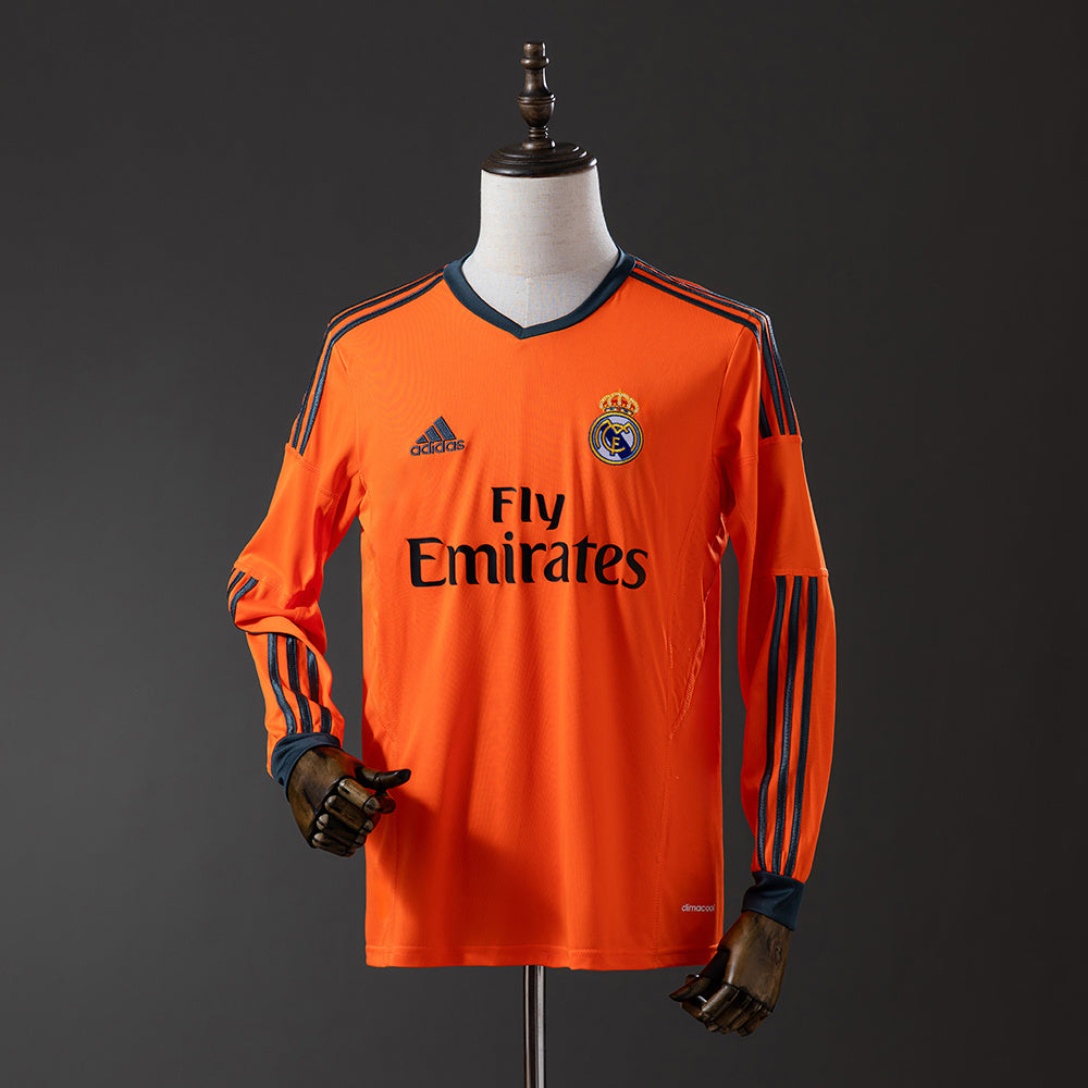 Camisola Real Madrid Terceira 13/14 Retro - Manga Comprida
