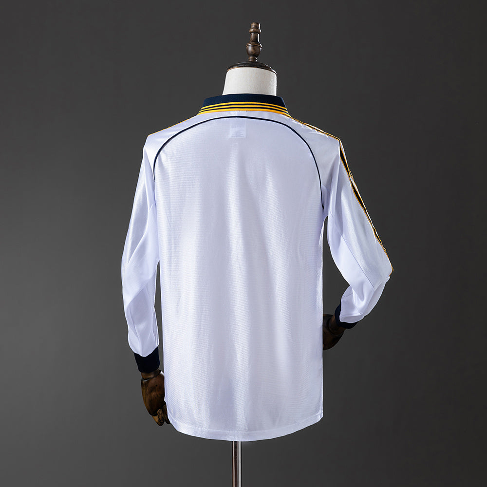 Camisola Real Madrid Principal 98/00 Retro - Manga Comprida