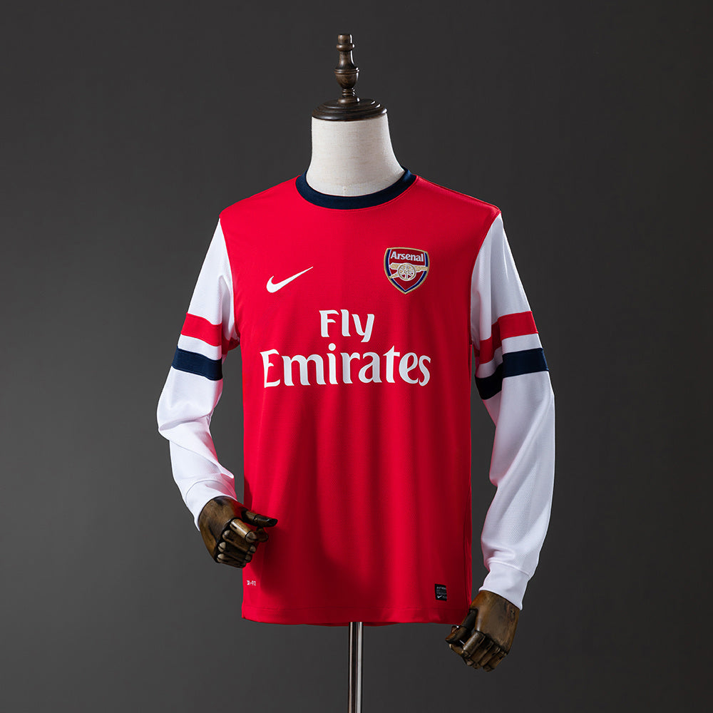 Camisola Arsenal Principal 12/13 Retro - Manga Comprida