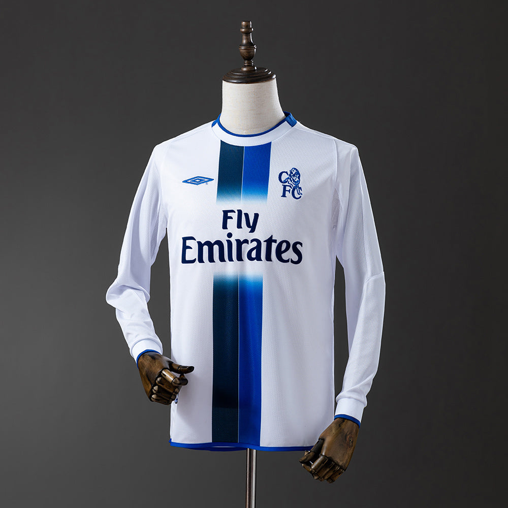 Camisola Chelsea Alternativa 03/05 Retro - Manga Comprida
