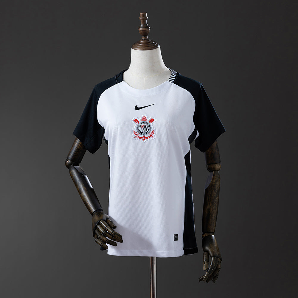 Camisola Corinthians Principal 25/26 - Versão Feminina