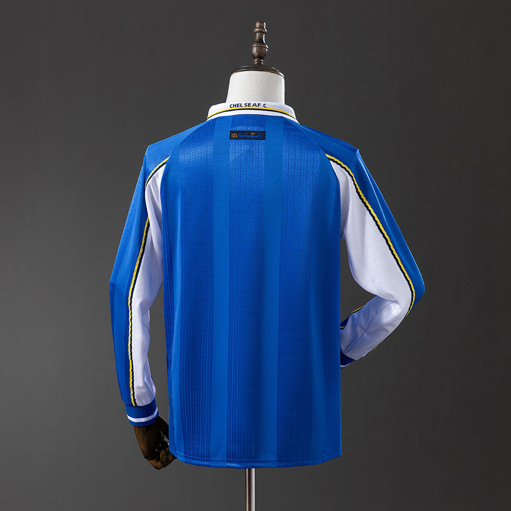 Camisola Chelsea Principal 97/99 Retro - Manga Comprida