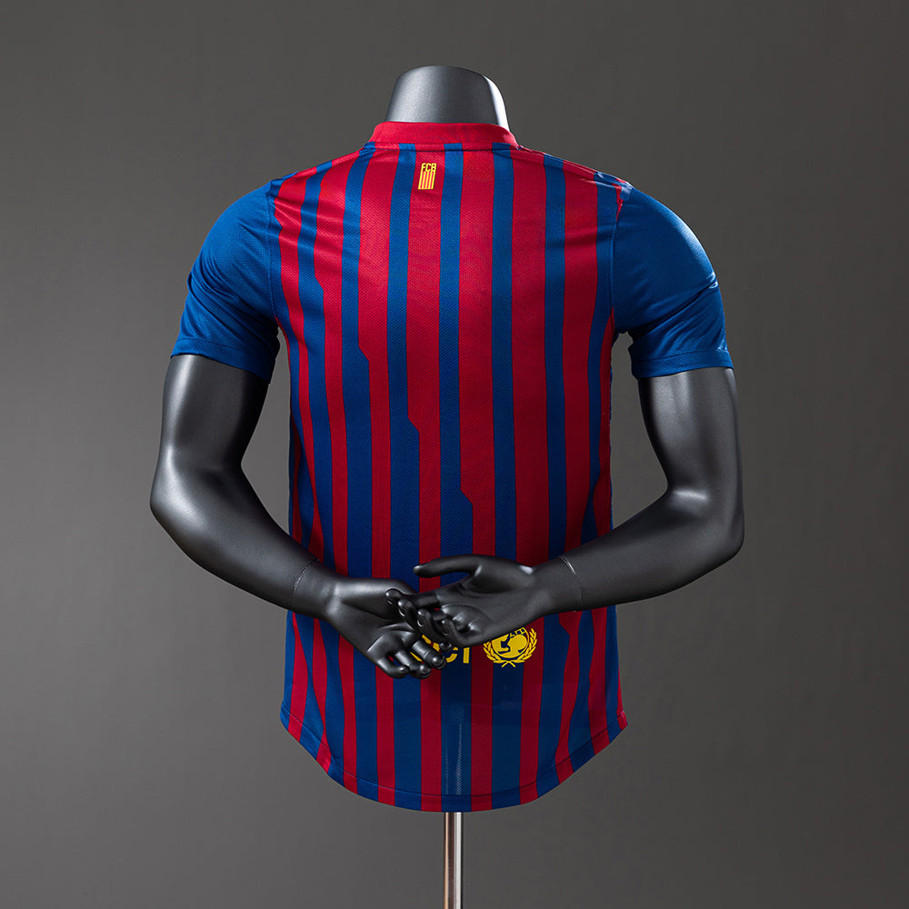 Camisola Barcelona Principal 11/12 Retro - Versão Jogador