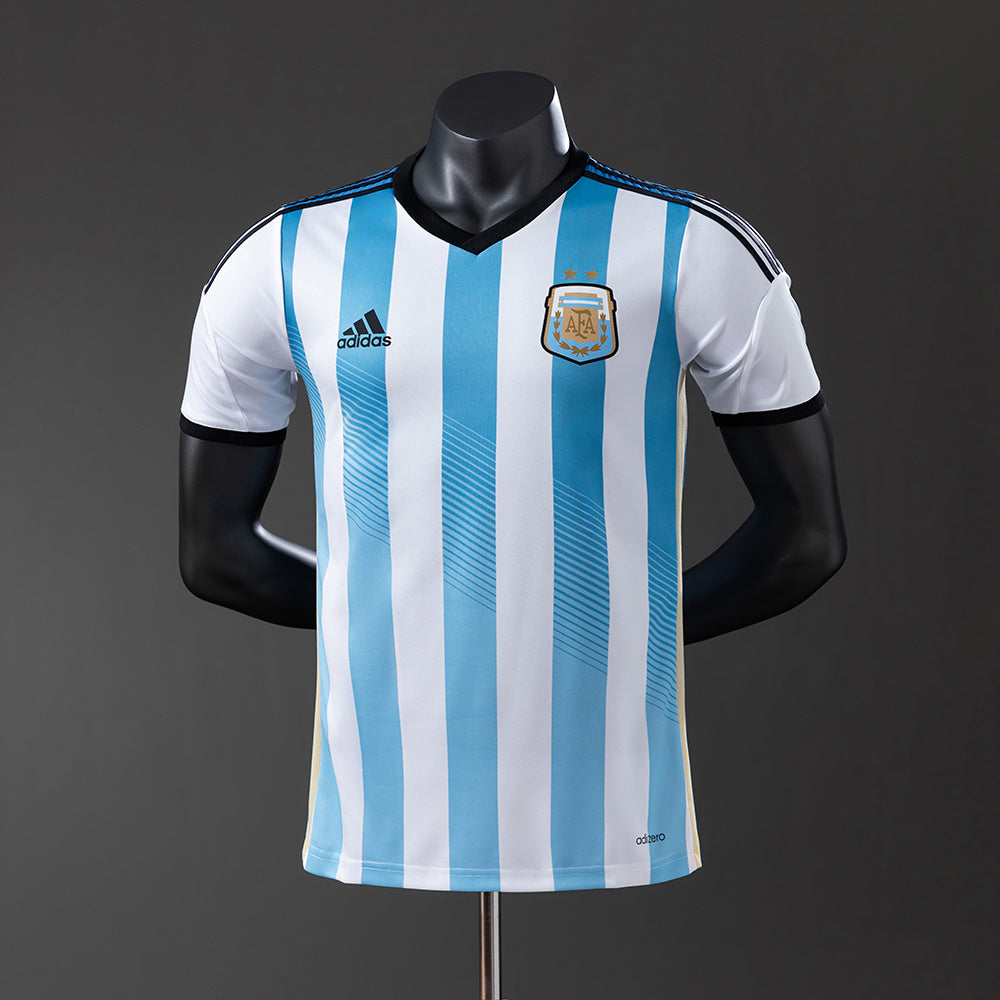 Camisola Argentina Principal 14/15 Retro - Versão Jogador