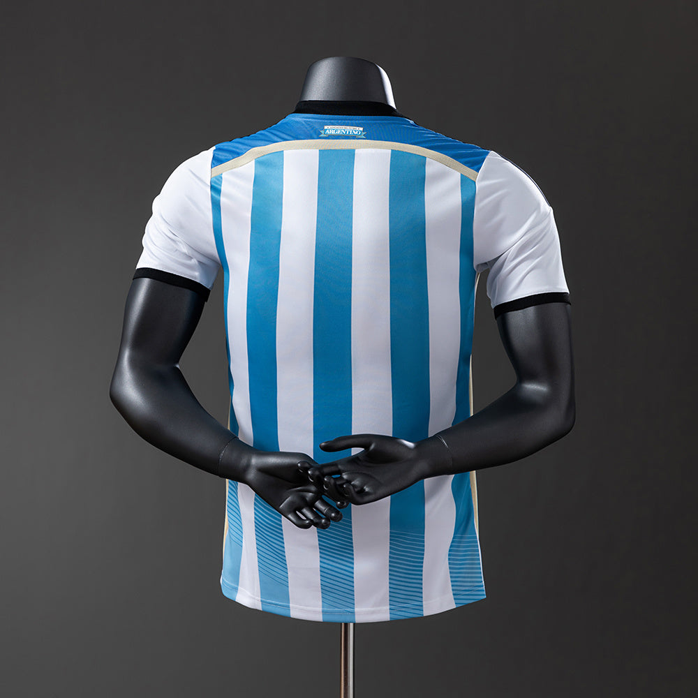 Camisola Argentina Principal 14/15 Retro - Versão Jogador