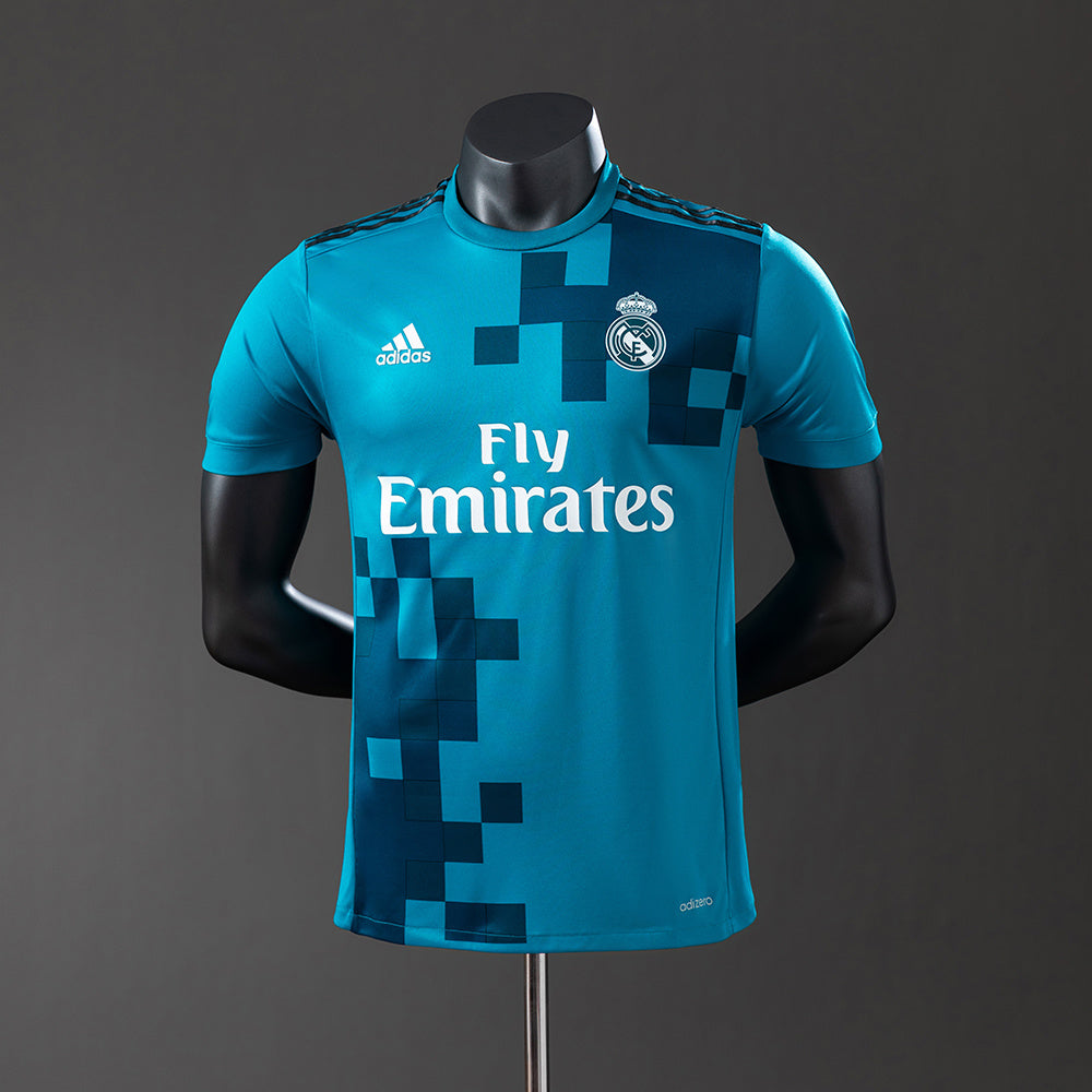 Camisola Real Madrid Terceira 17/18 Retro - Versão Jogador