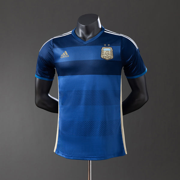 Camisola Argentina Alternativa 14/15 Retro - Versão Jogador