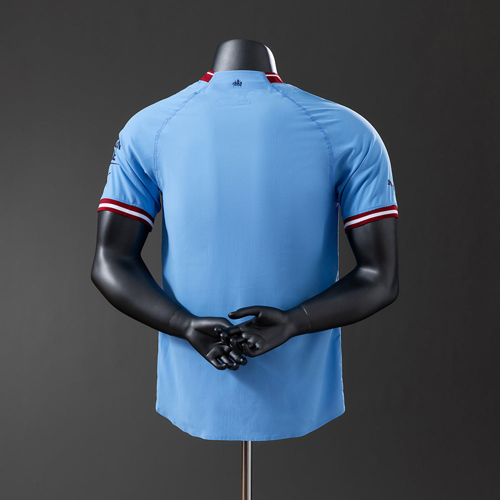 Camisola Manchester City Principal 22/23 Retro - Versão Jogador