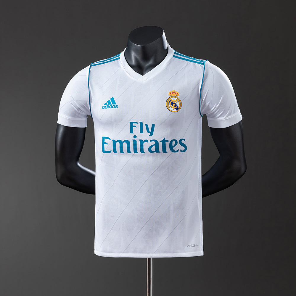 Camisola Real Madrid Principal 17/18 Retro - Versão Jogador