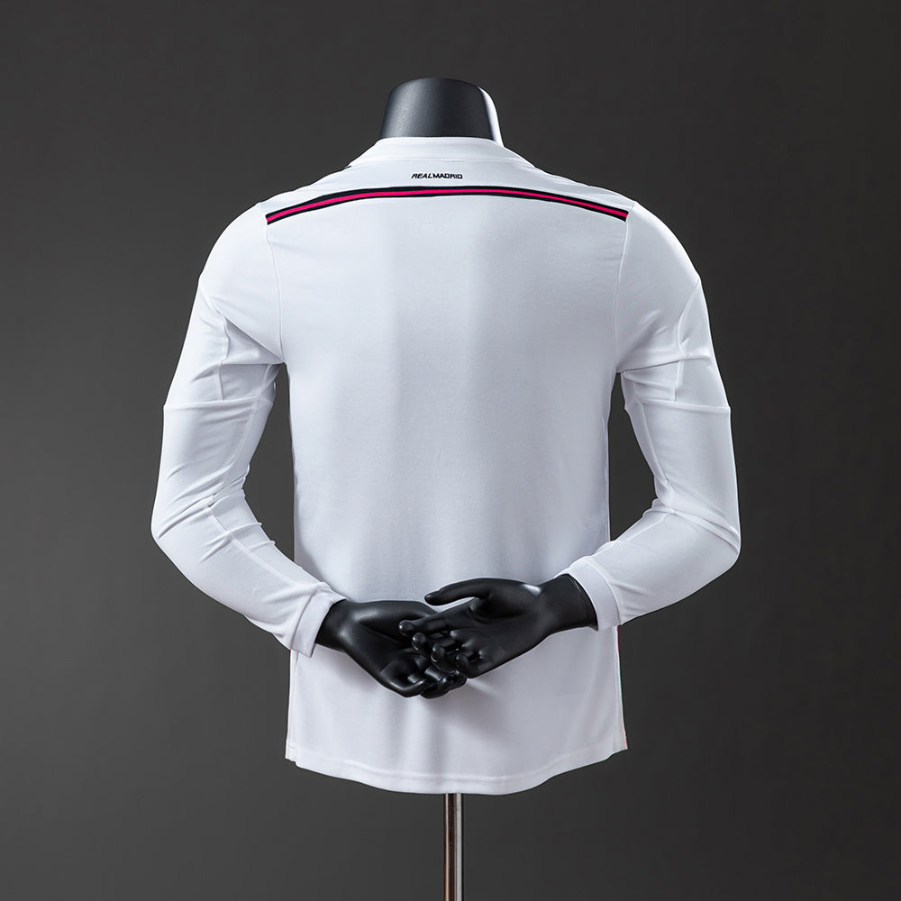Camisola Real Madrid Principal 14/15 Retro - Manga Comprida - Versão Jogador