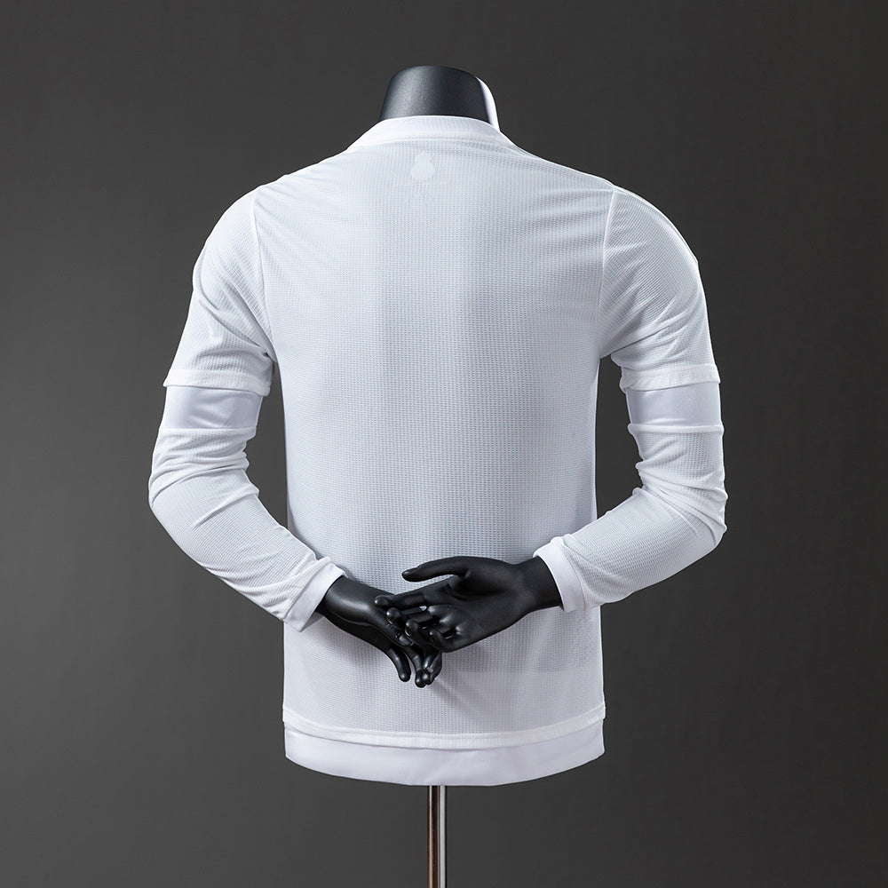 Camisola Real Madrid Principal 15/16 Retro - Manga Comprida - Versão Jogador