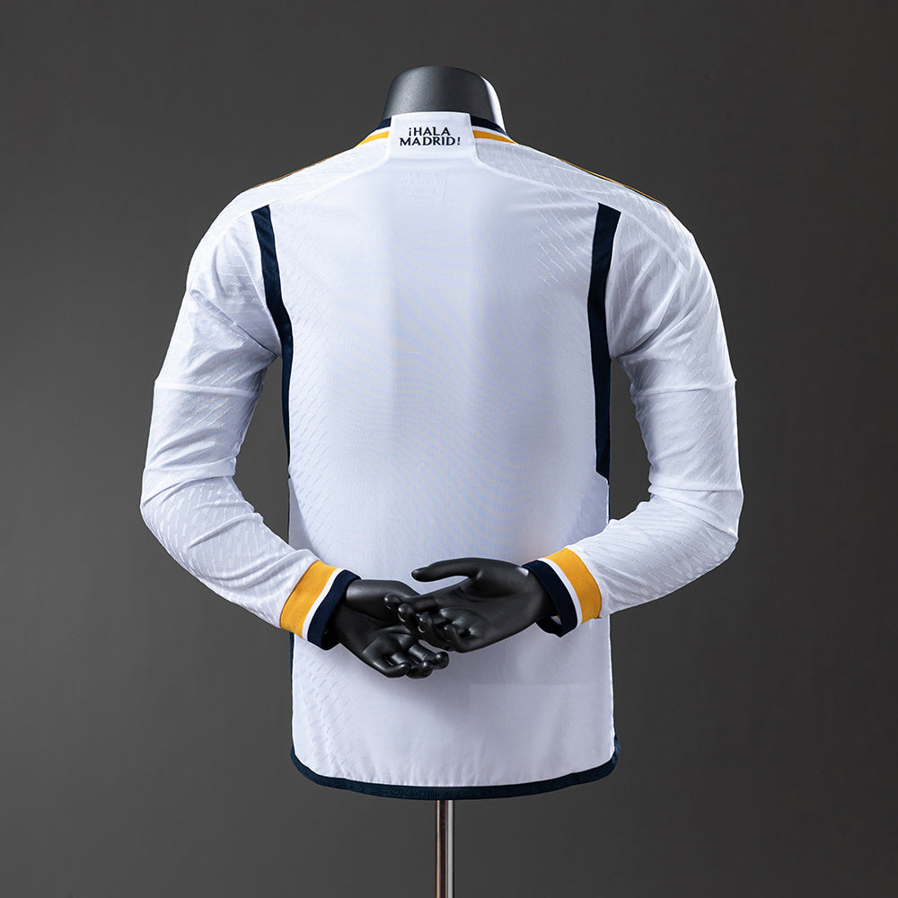 Camisola Real Madrid Principal 23/24 Retro - Manga Comprida - Versão Jogador