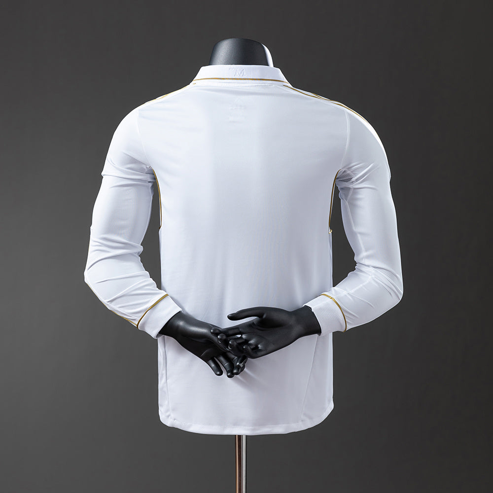 Camisola Real Madrid Principal 11/12 Retro - Manga Comprida - Versão Jogador