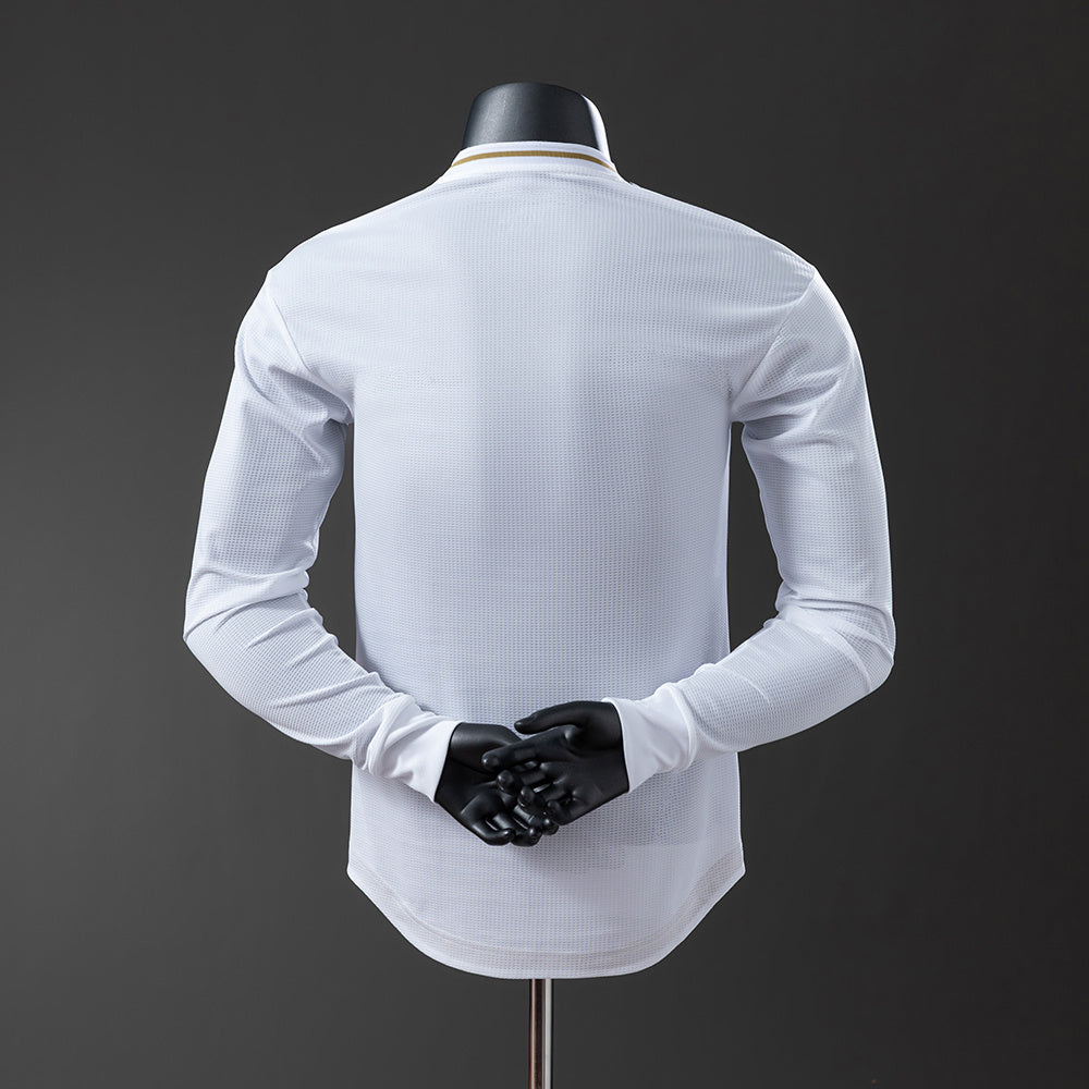 Camisola Real Madrid Principal 19/20 Retro - Manga Comprida - Versão Jogador