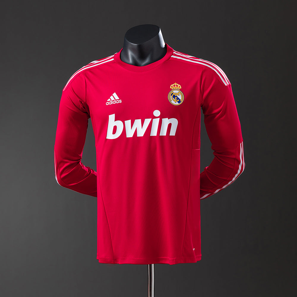 Camisola Real Madrid Terceira 11/12 Retro - Manga Comprida - Versão Jogador