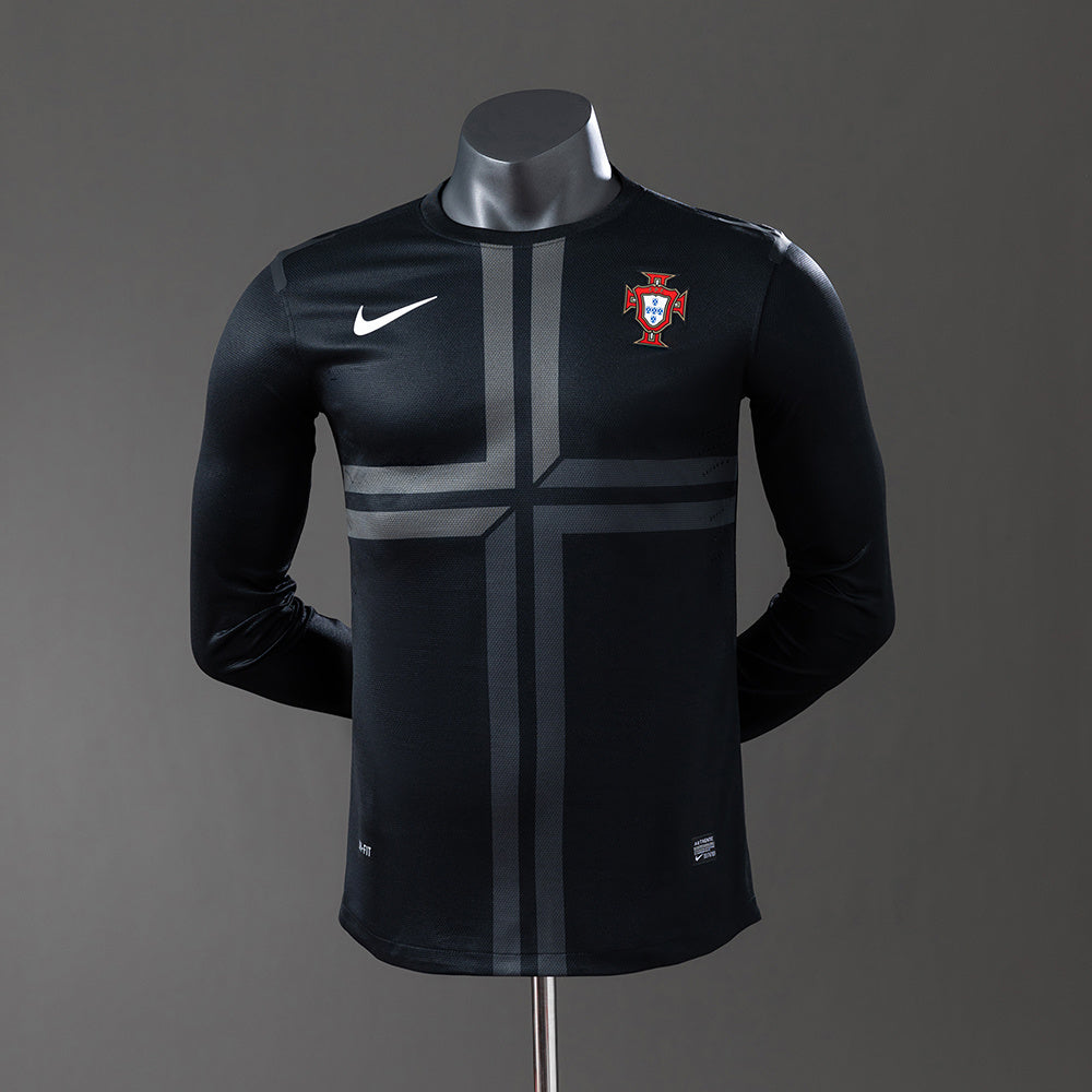 Camisola Portugal Alternativa 13/14 Retro - Manga Comprida - Versão Jogador