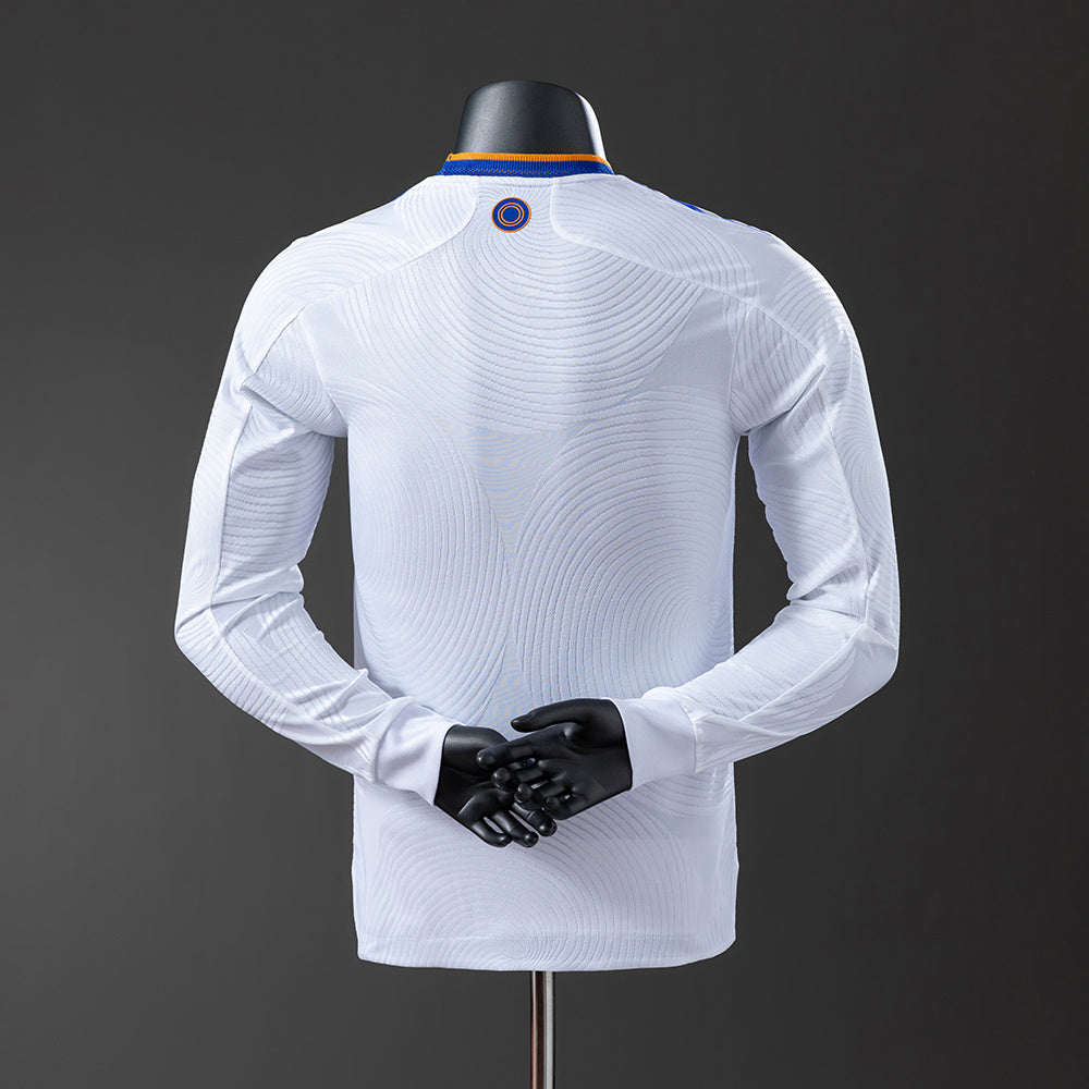 Camisola Real Madrid Principal 21/22 Retro - Manga Comprida - Versão Jogador