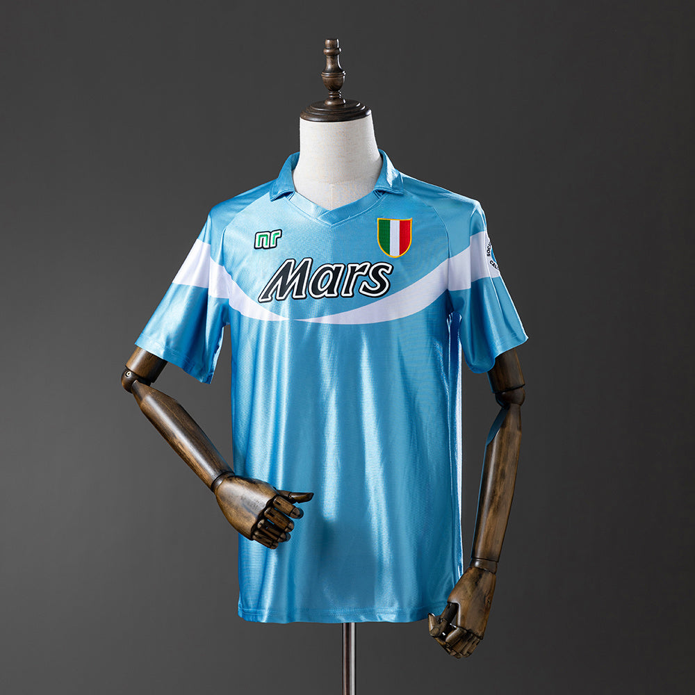 Camisola Nápoles Principal 90/91 Retro (Modelo 2)