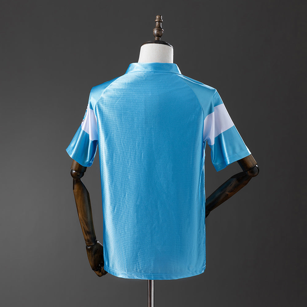 Camisola Nápoles Principal 90/91 Retro (Modelo 2)