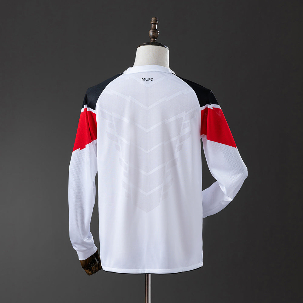 Camisola Manchester United Alternativa 10/11 Retro - Manga Comprida