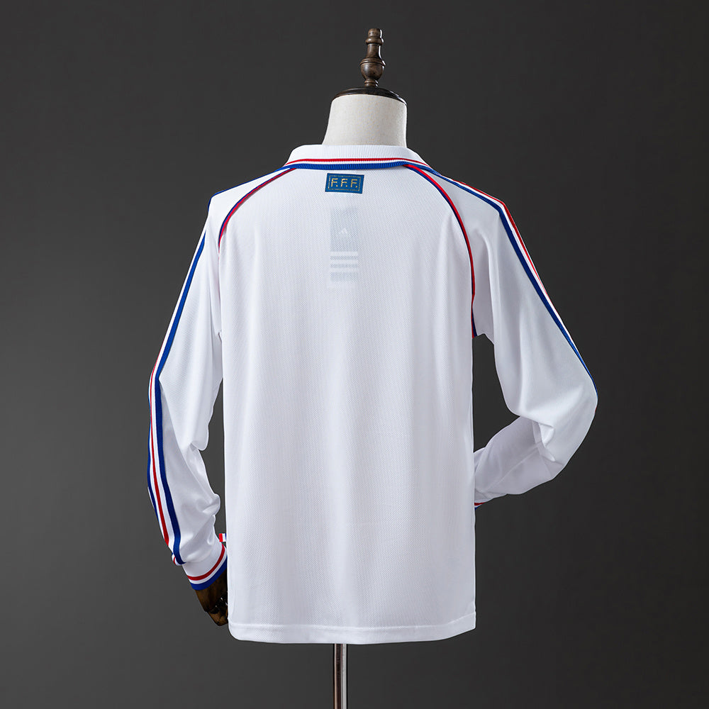 Camisola França Alternativa 98/99 Retro - Manga Comprida