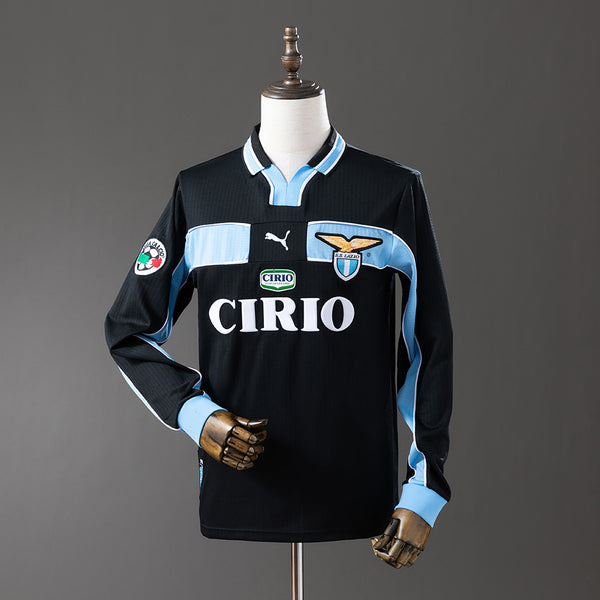 Camisola Lazio Alternativa 98/99 Retro - Manga Comprida